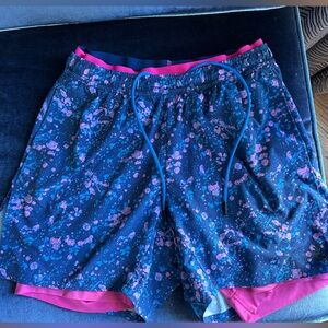 Chubbies The Vaporwaves 5.5” Inseam Lined Athletic Shorts